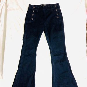 Express High Waisted Bell Bottom Jeans